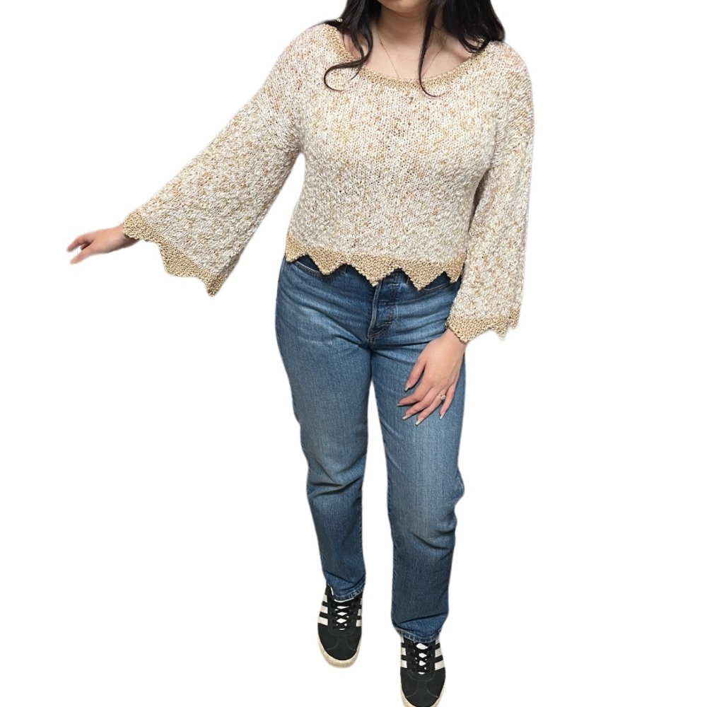 Hand knit Sweater Atelier Jacque d’Aubres a Vezelay